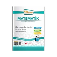 Sonuç Yayınları 10. Sınıf 2. Dereceden Denklemler Fasikülü