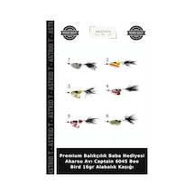 Premium Balıkçılık Baba Hediyesi Akarsu Avı Captain 6045 Bee Bird 16gr Alabalık Kaşığı