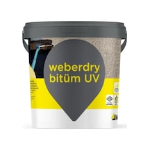 Weber Dry Bitüm Uv 17 Kg Bitüm Kauçuk Sürme Yalıtım -