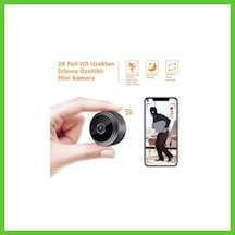 Bezos Blue Inter Mini Kamera 1080p Hd Wifi Gizli, Miknatisli Dmc
