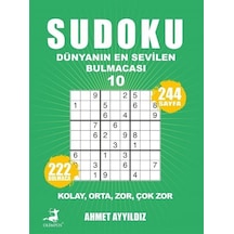 Sudoku - Dünyanın En Sevilen Bulmacası 10 - Ahmet Ayyıldız - Olimpos Yayınları