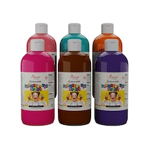 Tamamlayıcı Renkler Parmak Boyası 6'lı Set 6x500 Gr 0,15 L