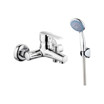 Sardıcı Banyo Bataryası + Duş Musluğu Seti 150 CM Krom