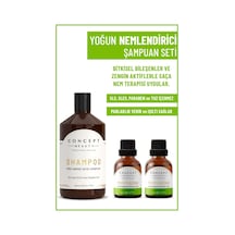 Concept Beauty Nemlendirici Şampuan 240 ML + Moisturizing Nemlendirici Shot 2 x 20 ML