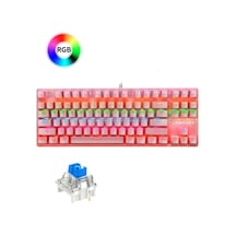 K550 Mavi Switch Mekanik Klavye-87 Tuş Tkl
