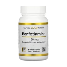 California Gold Nutrition B1 Benfotiamine 150 Mg - 90 Vegan Ka...