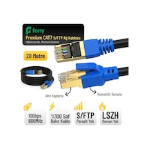 Feny Fn-cat7ls20 10gbps İnternet 60mhz 20 Metre Cat7 Gold Patch Kablo Yanmaz- Yüzde 100 Saf Bakır Feny Fn-cat7ls20 10gbps İnternet 60mhz 20 Metre Cat7 Gold Patch Kablo Yanmaz- Yüzde 100 Saf Bakır