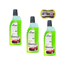 Ebrayn 3 Adet 1 Litre Oto Şampuanı 1 Adet Oto Yıkama Süngeri