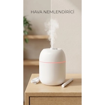 Buğz Hava Nemlendirici 220ml Buhar Makinesi, Ofis Ve Yatak Odası Kullanımı