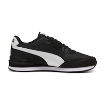 Puma 39906801 St Runner V4 L Black Whıte Erkek Sneaker Siyah