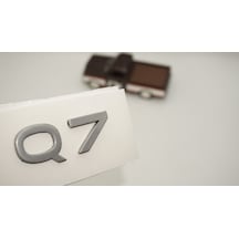Dk Tuning Q7 2025+ Bagaj Gümüş Yazı Logo Arma Audi İle Uyumlu Bagaj Arma