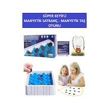 Süper Keyifli Manyetik Oyuncaklar Satranç - Manyetik Oyuncaklar Taş Oyunu - Harika Vakit Geçirmek İçin