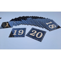 Kapı Numarası 5.5x6.5 Kendinden Yapışkanlı No:1 Den 20’E