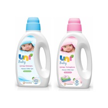 Uni Baby Hipoalerjenik Çamaşır Deterjanı + Çamaşır Yumuşatıcı 1500 ML