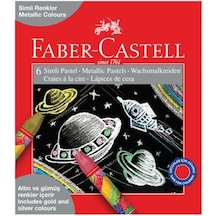 Faber-castell Simli/Metalik Pastel Boya 6 Renk