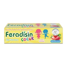 Feradisin Çilek Aromalı Çocuk Diş Macunu 50 ML