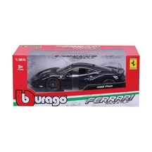 Burago Ferrari 488 Pista Siyah 1/24 Model Araba