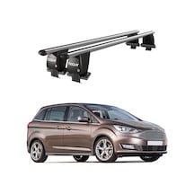 Royal Ford C-max Iı 2010-2019 Uyumlu Gri Ara Atkı Port Bagaj Tavan Barı