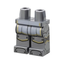 Minifigür Parçaları: Legs Decorated, Bacak, Ayak: 970c00pb1684