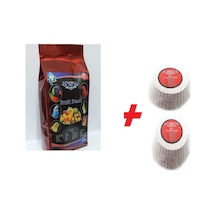 Muhabbet & Kanarya Maması Meyveli Mama 500 G+Gaga Taşıx2
