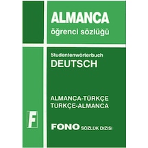 Almanca/Türkçe - Türkçe/Almanca Standart Sözlük - Ali Bayram -  Siegfried Nentwig - Fono Yayınları