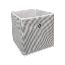 Çok Amaçlı Raf Organizer Saklama Kutusu 30 X 30 X 30 Cm Gri