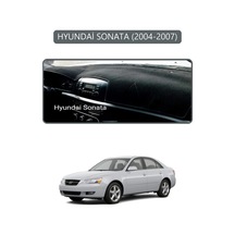 Hyundai Sonata 2004-2007torpido Koruma Halısı Gri Kenar