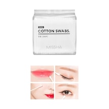 Çift Taraflı Makyaj Pamuğu Cotton Swabs 300adet