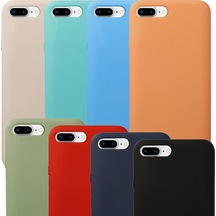 Iphone 7 Plus / 8 Plus Kilif Nano Lansman Silikon Arka Kapak 390092103