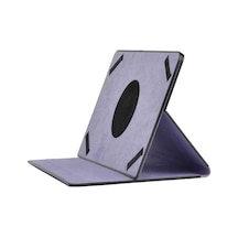 10 İnç Dönebilen Standlı Tablet Kılıf Pu Deri 10 İnç Tüm Tablet Kılıflarına -universal
