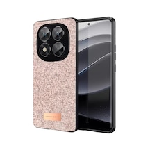 Onegif Xiaomi Redmi Note 14 Pro 5g Uyumlu Bright Simli Kapak - Pembe