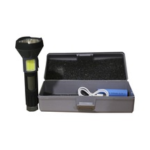 Police PS-356 Enerji Göstergeli Yan Aydınlatma ve Powerbank Özellikli Şarjlı El Feneri Siyah
