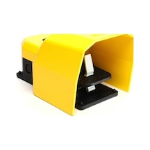 Emas PDKS11BX10 PDK Serisi Metal Korumalı 1NO+1NC Tekli Sarı Plastik Pedal