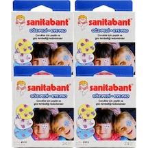 Sanitabant Eye Pad Göz Kapama Bandı 24 Lü 10 Kutu (240 Adet)
