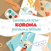 Çocuklar İçin Korona Boyama Kitabı- Beşbalık Yayınevi