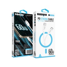 Onopo P7 60 W PD Type-C To Type-C Hızlı Şarj Ve Data Kablosu 1 M
