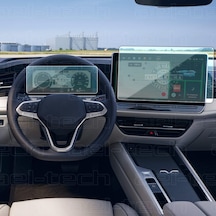 Volkswagen Passat Variant Uyumlu 10 İnç Dijital Gösterge Ve 12,9inç Navigasyon 9h Nano Ekran Koruyuc