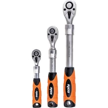 Rico 007-KK1272 1/2” Uzatmalı Cırcır Kolu 72 Diş