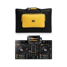 Xdj Rx3 Setup Için Uyumlu Çanta Soft Case Kılıf. Siyah Sarı.