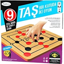 Redka 9 Taş 3 Taş Zeka Oyunu