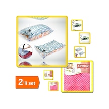 Vakumlu Hurç 98x68 Cm + Mutfak Önlüğü Akıllı - Düzenleme - Mutfak Koruma - 2 Li Set J1zb8r Belirtilmemiş