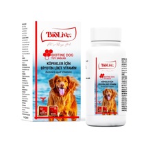 Biolive Köpekler İçin Biotine Tüy Dökümü Likit Vitamin 100 ML