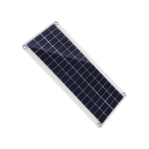 Pazly İkili Usb Portlu Yüksek Verimli Polikristal Güneş Paneli Dıy Kamp Şarj Cihazı İphone Uyumlu