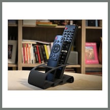 Bezos 3d Baskı Tv Kumandası Ve Masaüstü Organizer - Uzaktan Kumanda Düzenleyici Stand-siyah Mmbz