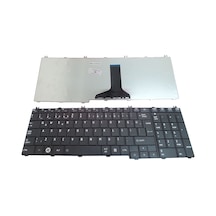 Toshiba Uyumlu Satellite L655D-S5148 Siyah Q Klavye