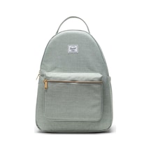 Herschel Supply Co. Nova 14"inç Laptop Uyumlu Sırt Çantası, Su İtici Kumaş, 18 L-13299 Kırçıllı Buz Yeşil