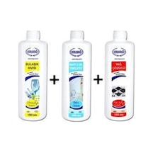 Ersağ Bulaşık Deterjanı Yağ Çöz ve Banyo Wc Temizleyici 3 x 1 KG