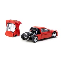 Nessiworld Works 1/64 Ford Rs200 Red