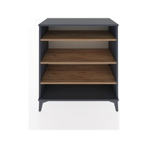 Hyperion Şifonyer 3 Raflı 88x44x96 Antrasit-çam Antrasit