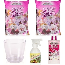 Orkide Vitamini. Orkide Çiçeklendirme Bakım Seti. Orkide Besini.